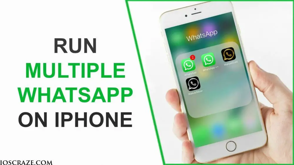 how to download multiple whats app on iphone